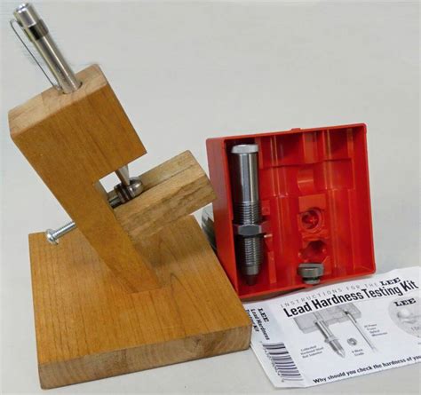 lee hardness tester holder|lee lead hardness tester chart.